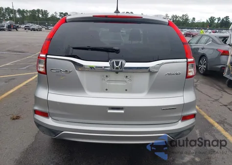 2016 Honda Cr-V Touring из США, поврежденный, VIN 5J6RM4H91GL116882